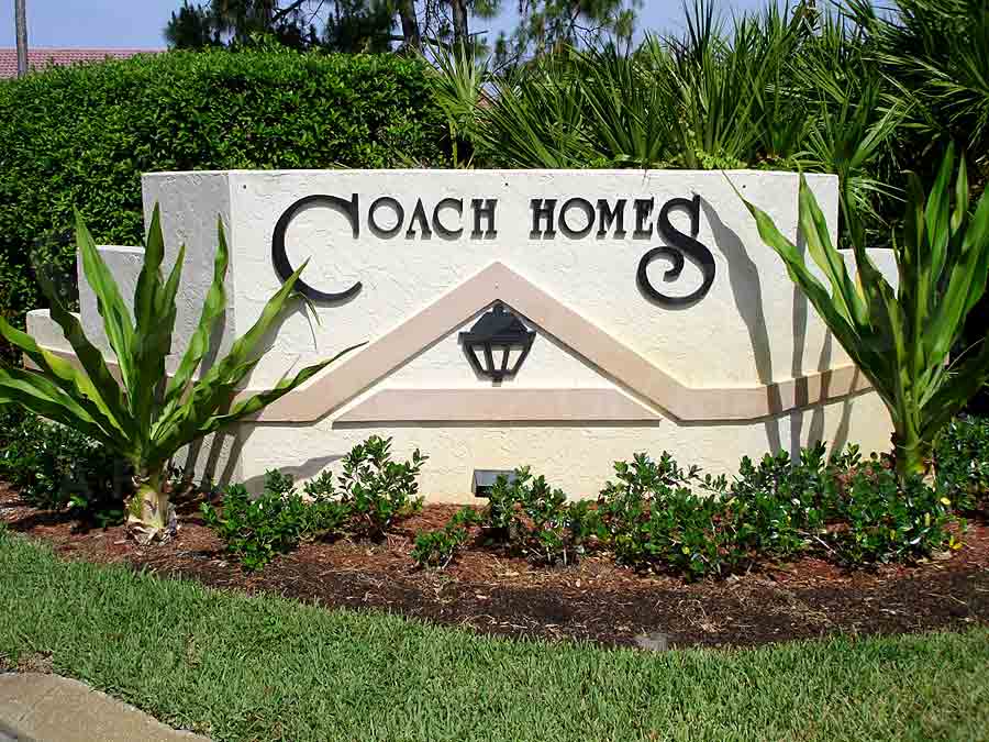 Coach Homes Signage